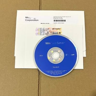 오리지널 윈 서버 2025 표준 / 데이터 센터 64비트 DVD 모든 것을 포함하는 영어 온라인 활성화 소프트웨어