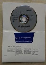 진짜 Microsoft Windows 7 전문가 OEM 팩 100% 온라인 활성화