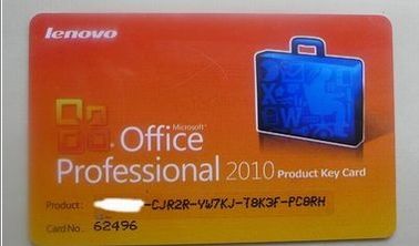 마이크로소프트 MS 오피스 2010년 제품 키 카드 100% 본래 온라인은 활성화합니다