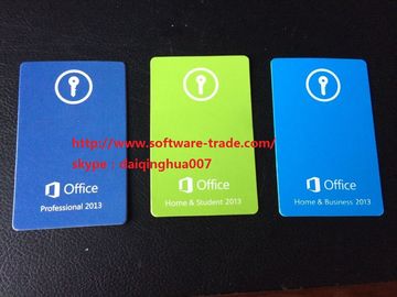 중요한 영원한 마이크로소프트 오피스 2013 소매, 사무실 2013 가정 및 사업 열쇠