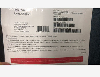 DVD 다운로드 한국사람 언어를 가진 32/64 조금 Windows 10 직업적인 OEM 팩