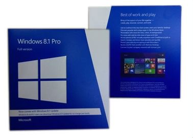 가득 차있는 운영 체계 수명 보증을 가진 버전 Windows 8.1 직업적인 소매 상자