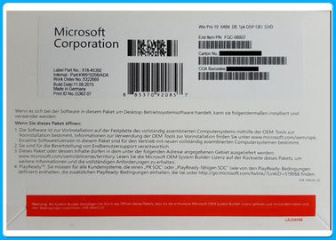 본래 Microsoft Windows 10 직업적인 OEM 팩 열쇠 100% 온라인 활성화