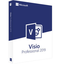 일생 면허 마이크로소프트 Visio 직업적인 2019년의 Visio Professional 2019 가득 차있는 Versio Ms
