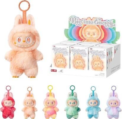 공식 팝마트 라부부 V3 3.0 괴물 에너지로 가득한 사랑 행복 충성 평온함 희망 행운 비밀 ID 플러시 장난감