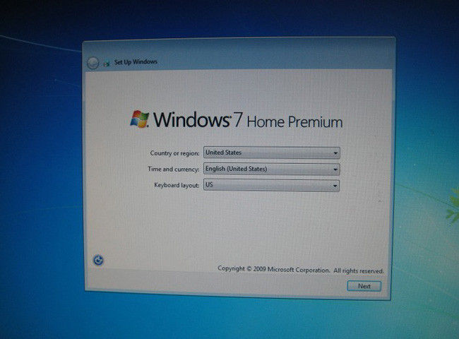 FPP Microsoft Windows 소프트웨어 진짜 창 7 가정 프리미엄 32bit x 64 조금