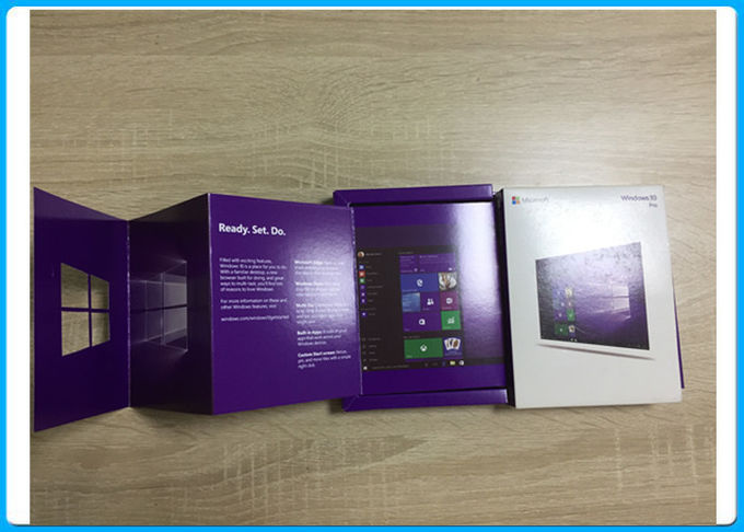Microsoft Windows 10 직업적인 소매 상자 생활 시간 보증을 가진 다 언어 버전