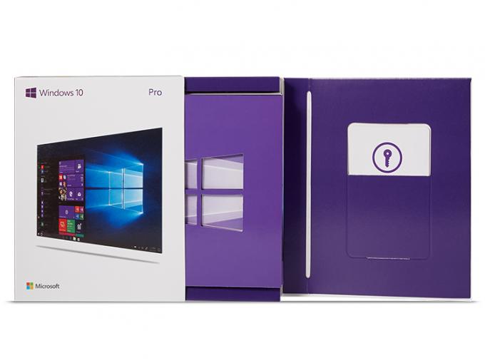 생활 시간 보장 Windows 10 직업적인 소매 상자 포장 소매 열쇠 1GHz 가공업자