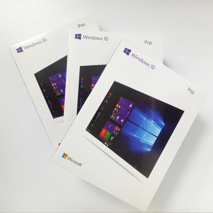 세계적인 DVD를 가진 Windows 10 직업적인 소매 상자 포장 컴퓨터 소프트웨어 승리 10 직업적인 종합 패키지