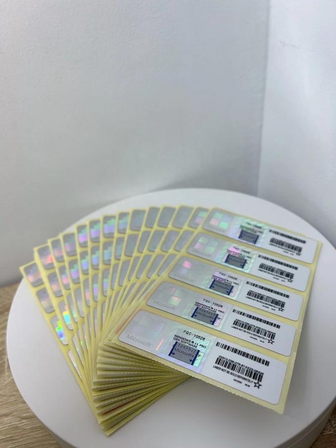 윈도우 11 프로 Coa 스티커 세계적 온라인 활성화 평생 보증은 11 프로 케이포를 얻습니다 4