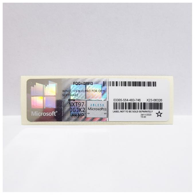 윈 10 윈 11 프로 윈 10 윈 11 프로 COA 스티커 소매 키 6개월 보증 1