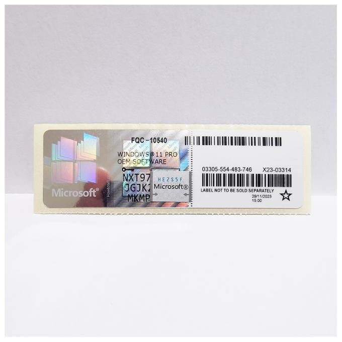 윈 10 윈 11 프로 윈 10 윈 11 프로 COA 스티커 소매 키 6개월 보증 4
